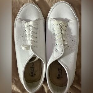 Rachel Zoe Women's White Low Top Sneakers Size 7.5